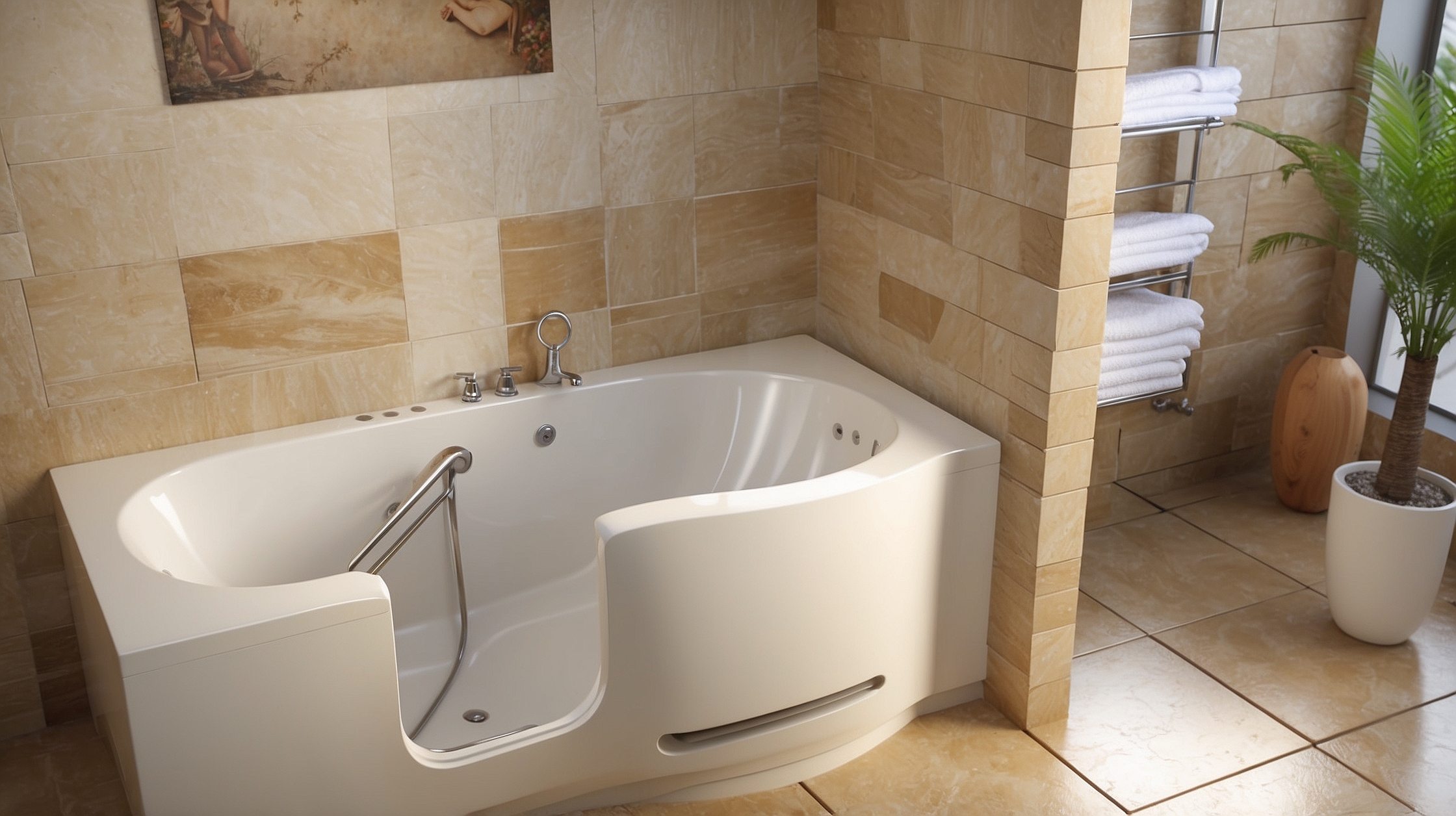 Badewanne mit Einstieg: Sicherer Badespass