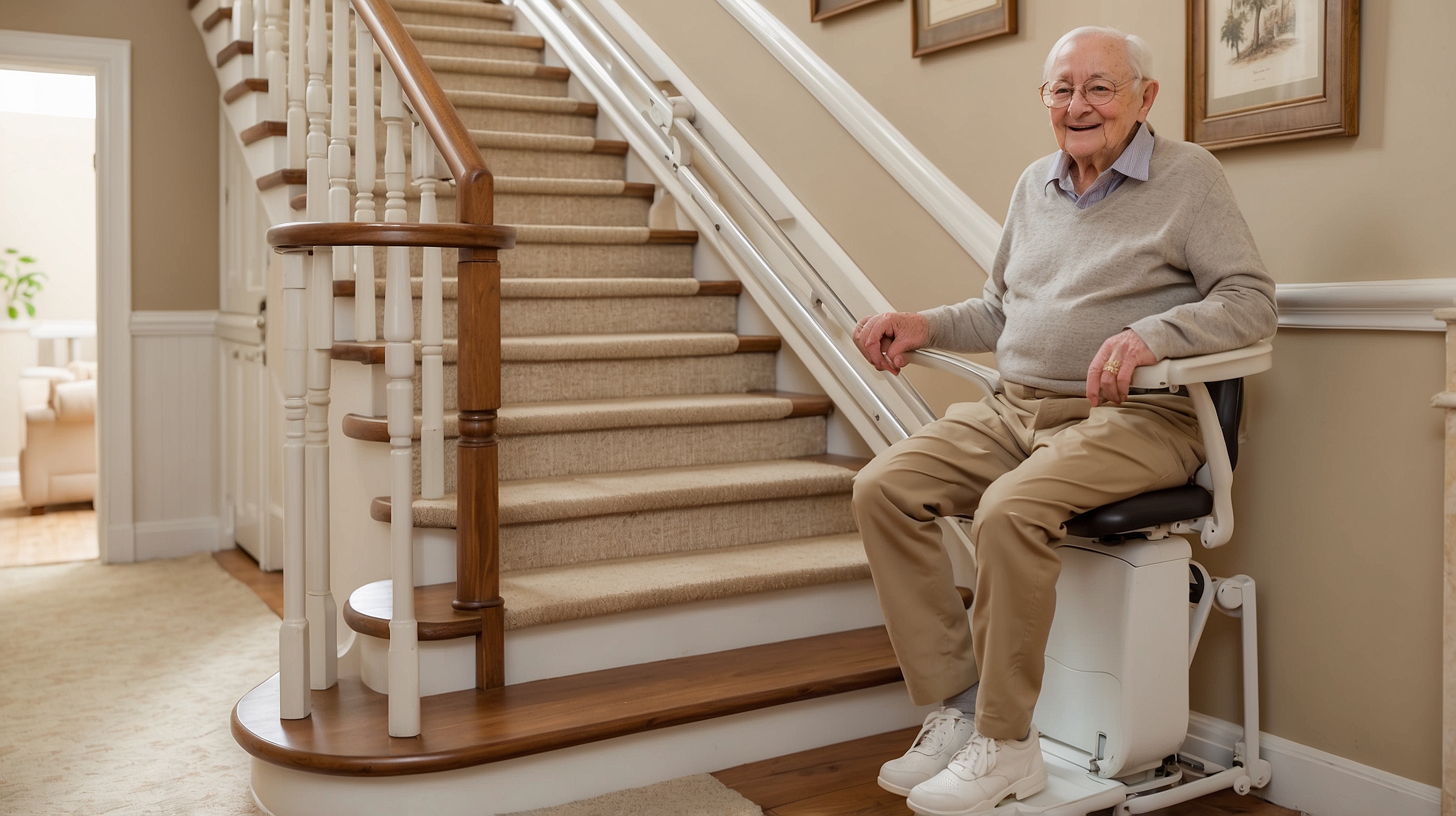 Sitzlift: Komfortabel Treppen bewältigen