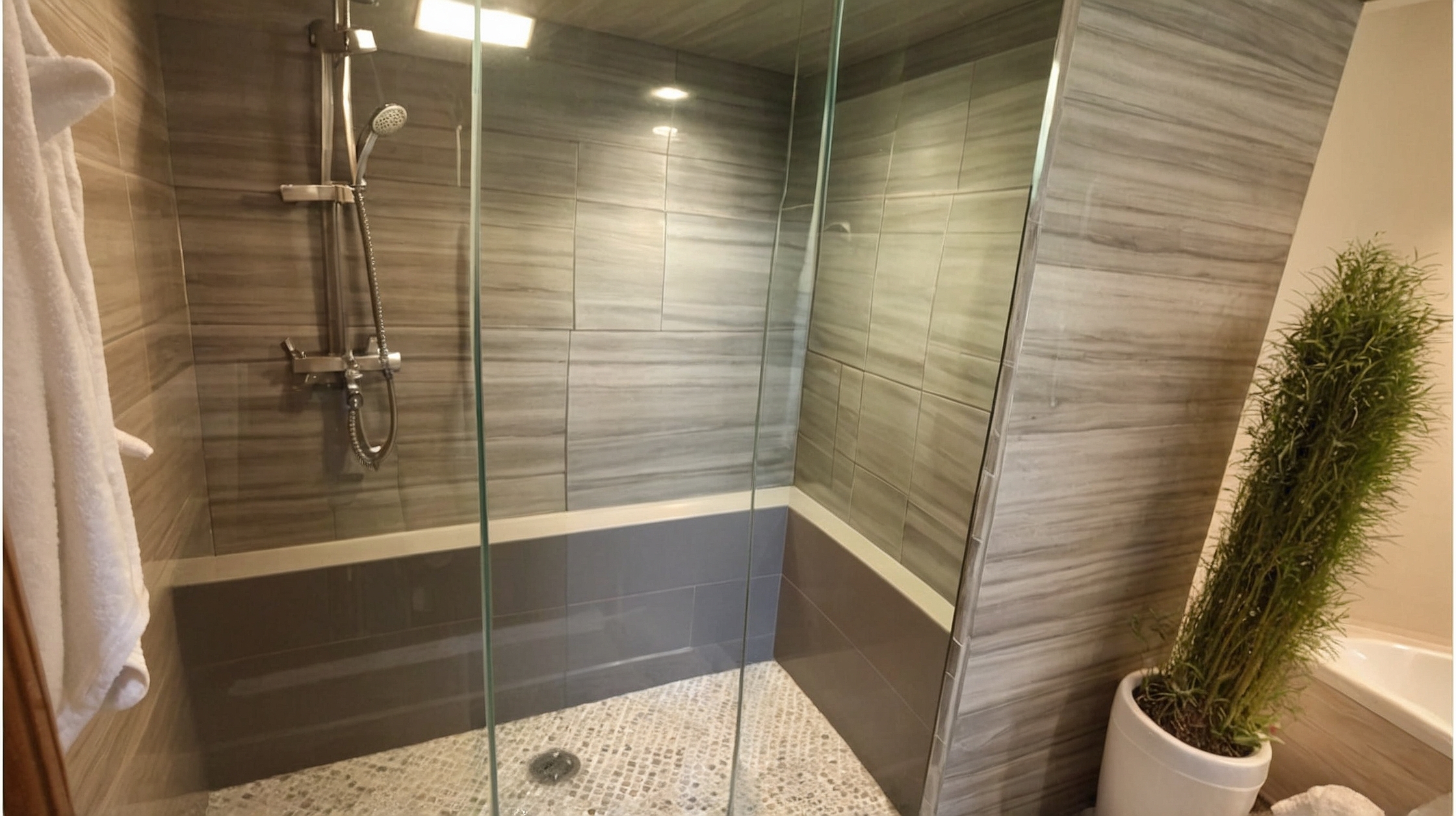 Umwandlung von Wanne in Dusche Beispielfoto